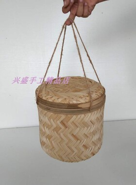 竹编通用普洱茶叶包装收纳茶桶