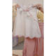 Spot White Lotus SC450 Girls Summer New ຈີນ Lotus Embroidery 2025 ຊຸດຊຸດປະຈໍາຊາດໃຫມ່