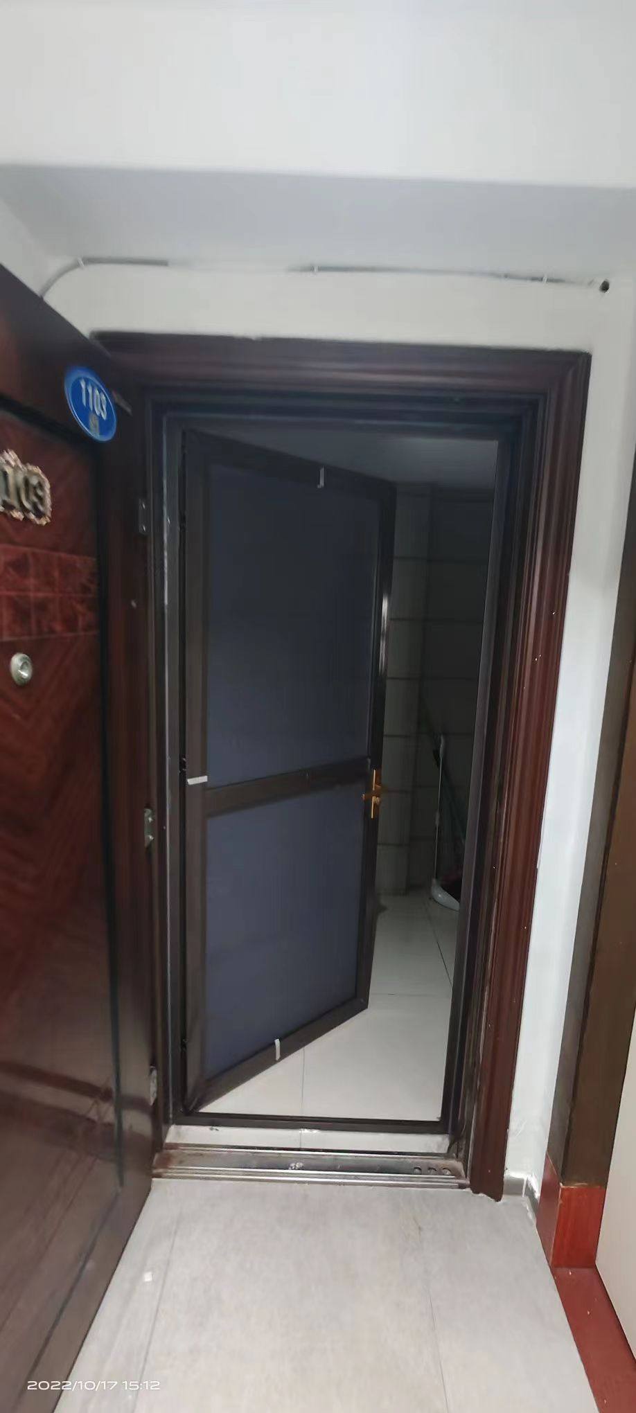 金刚网平开纱门防鼠防蚊虫厂家定制不锈钢铝合金纱窗大门子母入户