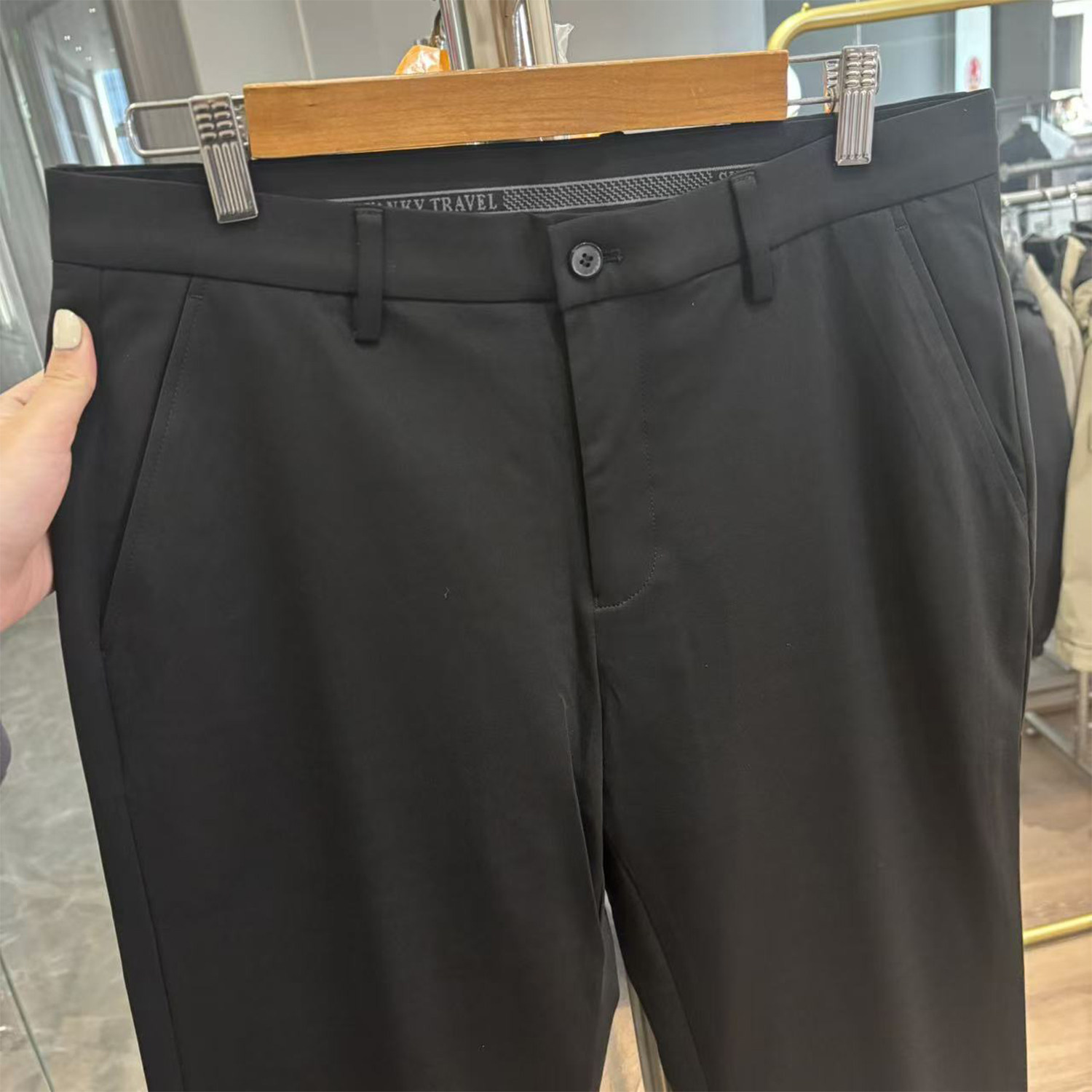 【H系】一条过冬！90鸭绒！冬季新款男士直筒商务休闲保暖羽绒裤,淘宝优惠券,粉丝福利购,淘宝优惠卷