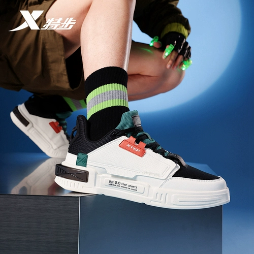 Xtep, кроссовки, спортивная низкая повседневная обувь на платформе для отдыха, коллекция 2022