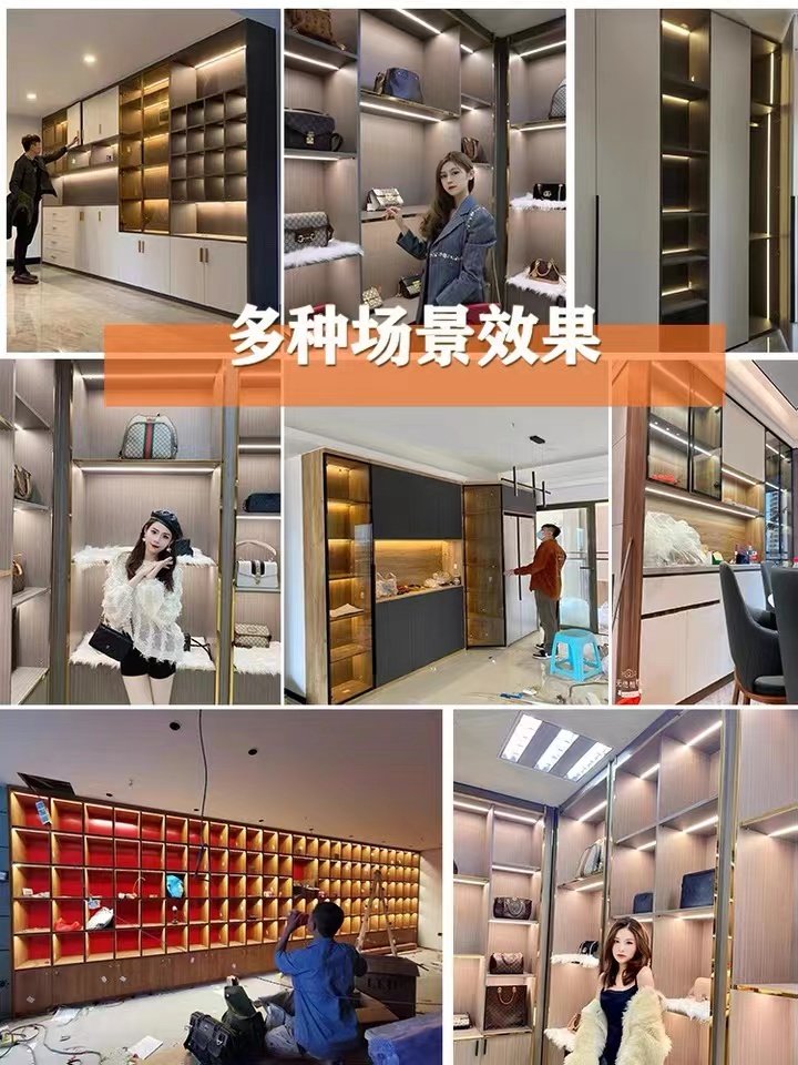 Led智能感应灯嵌入式橱柜灯装饰柜酒柜鞋柜衣柜餐边柜层板线条灯,淘宝优惠券,粉丝福利购,淘宝优惠卷