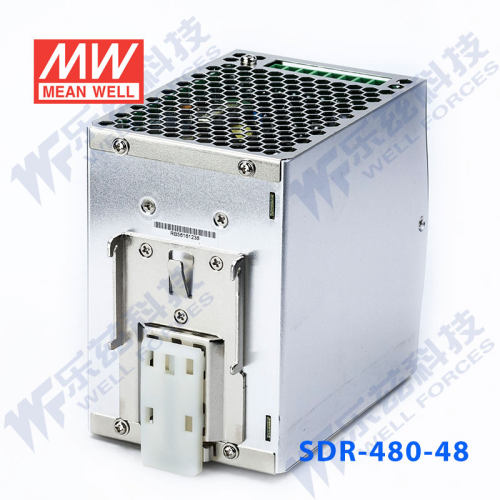 明纬48V电源480W SDR-480-48 导轨式220V转48V150%峰值功率台湾 - 图2