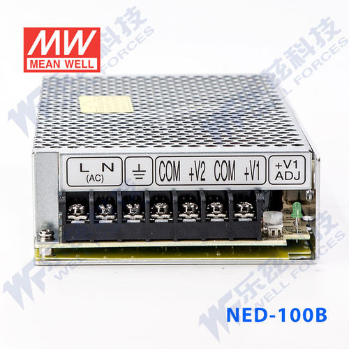 特价台湾明纬NED-100B双路电源100W 5V10A+24V3.5A直流稳压 - 图1