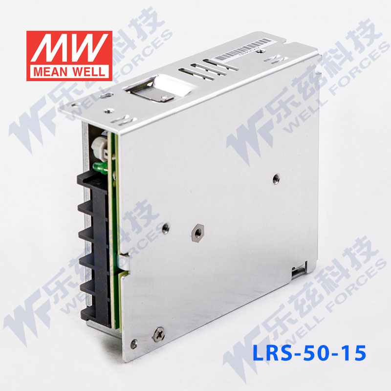 LRS-50-15明纬50W15V开关电源3.4A直流工控-图2