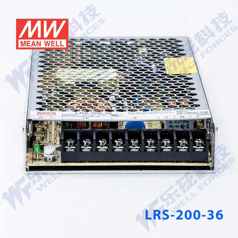 LRS-200-36台湾210W36V开关电源5.9A变压器-图3