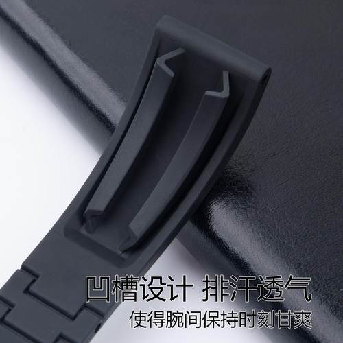 原装款氟橡胶手表带20mm适用劳力士迪通拿黑绿蓝水鬼40mm游艇GMT - 图1