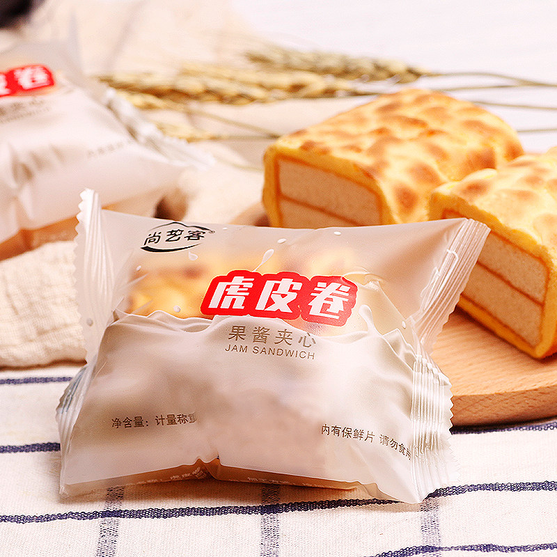 瑞佳姐妹虎皮蛋糕卷1kg夹心果酱 瑞佳姐妹西式糕点