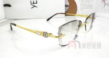 ສິນຄ້າເກົາຫລີແທ້] YEIN Phantom frameless cut-edge diamond series 6518 gold-filled series advanced custom glass