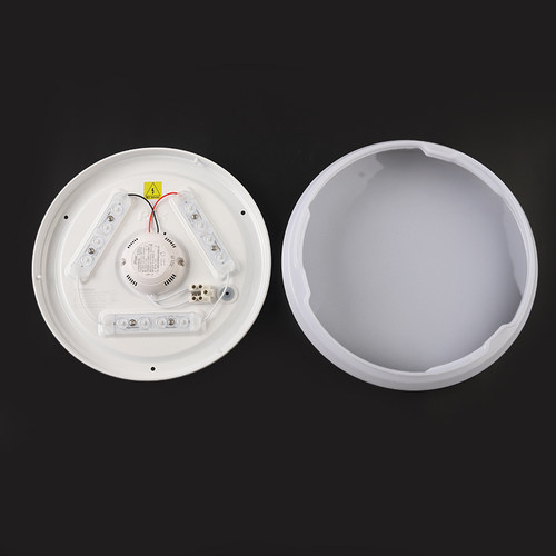 三雄极光柔雅 led卧室灯简约风吸顶灯 北欧现代风格 餐厅灯书房 - 图0