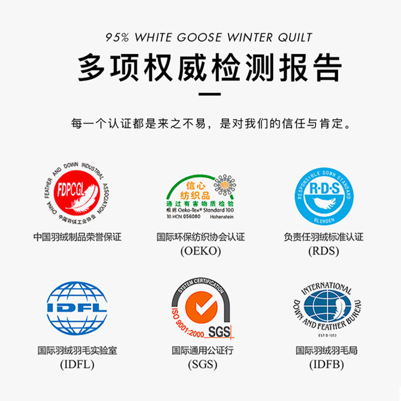 希尔顿五星级酒店正品羽绒被白鹅绒冬被保暖双人被子被芯春秋,淘宝优惠券,粉丝福利购,淘宝优惠卷