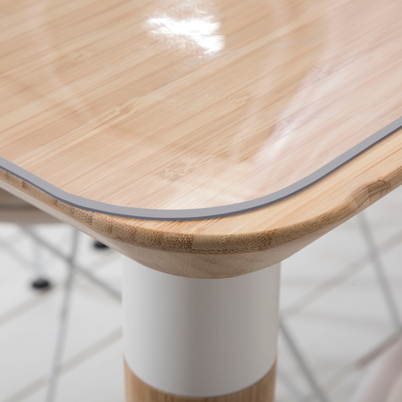 软玻璃PVC桌布防水防烫防油免洗透明胶垫塑料餐桌茶几垫水晶板