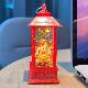 God of Wealth New Year's retro ornaments gazebo night light will shine creative atmosphere lights as gifts for family and elders