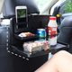 Car small table plate folding storage table car dining table back seat multi-function dining table computer laptop stand