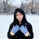 Plush Knit Thermal Touchscreen Gloves