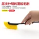 Special cleaning brush for long handle wheel brush for automobiles and motorcycles