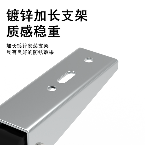 平移门轨道滑轮静音垂直支架家具移动承重万向支撑门下沉下垂滑轮 - 图1