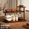 Desktop cup holder teacup sundries small multi-layer storage rack
