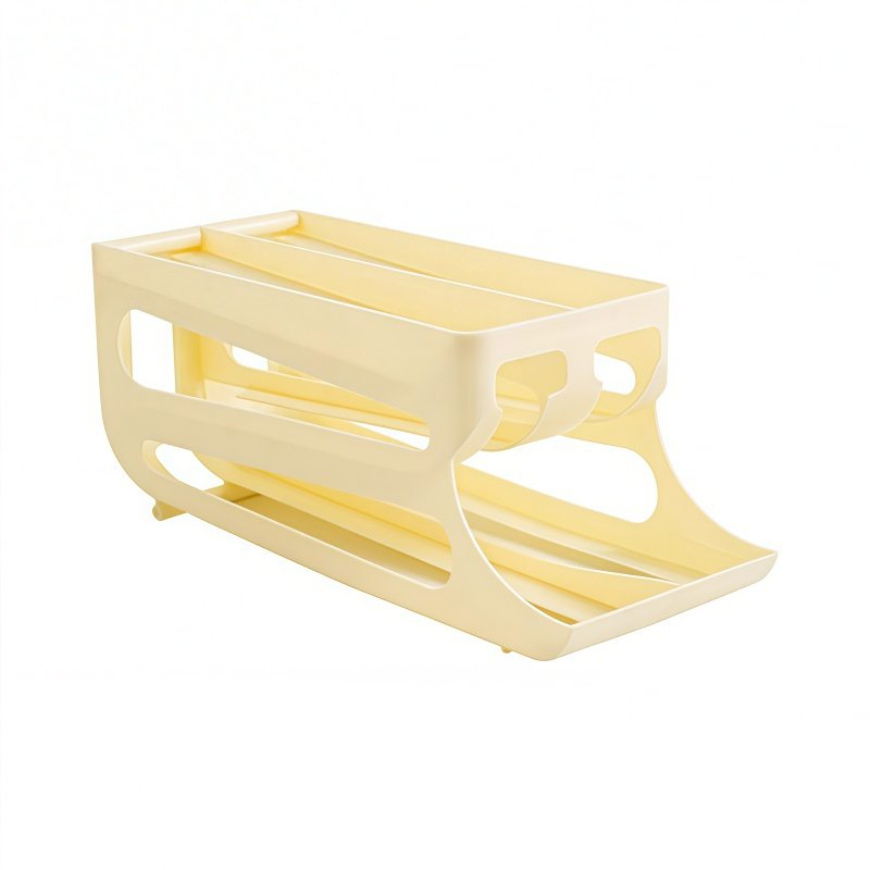 双层鸡蛋盒滚蛋式保鲜收纳盒用放鸡蛋的加厚厨房蛋盒架托厨房收纳,淘宝优惠券,粉丝福利购,淘宝优惠卷