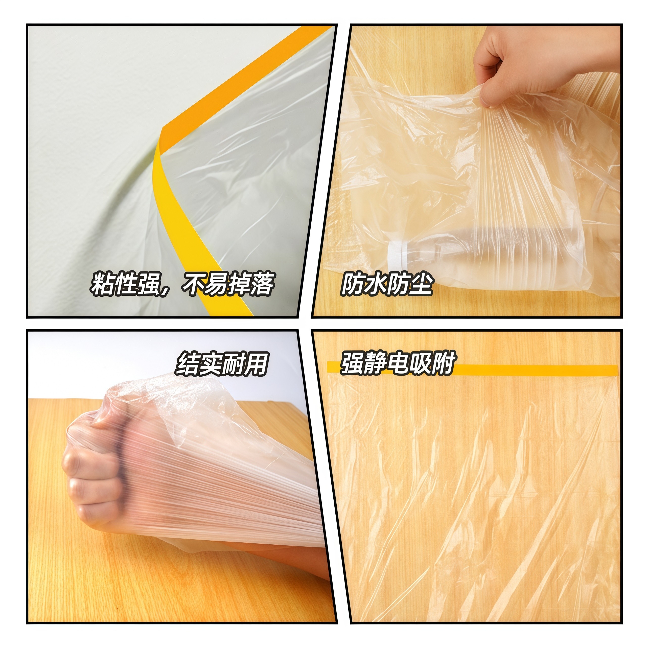 大学生宿舍防尘罩寝室防尘膜放假上床下桌透明塑料盖布加厚保护膜,淘宝优惠券,粉丝福利购,淘宝优惠卷