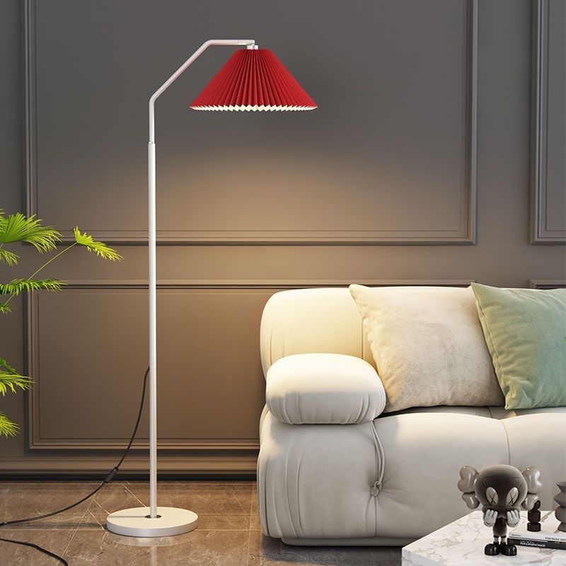 精选北欧落地灯i客厅卧室床头沙发百褶轻奢创意氛围装饰ins风立式,淘宝优惠券,粉丝福利购,淘宝优惠卷