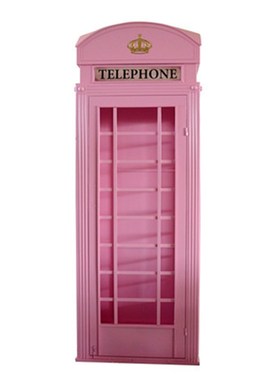 优选新疆铁艺英伦电话亭邮筒信箱模型F创意摆件酒吧咖啡厅装饰品