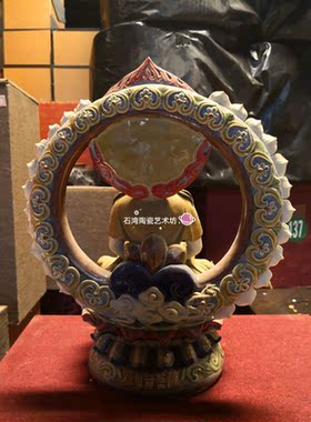 陶瓷观音菩萨佛祖冯志伟石湾公仔