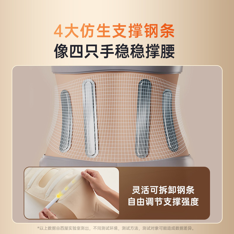 美国西屋WS3腰部按摩仪护腰带震动热敷腰椎腰肌暖腹按摩器礼物,淘宝优惠券,粉丝福利购,淘宝优惠卷