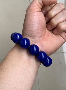 特价天然青金石手链原石吊坠散珠