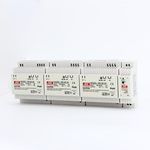 DR导轨式开关电源24v/12v明纬正品mdr edr直流120/240w 10A明伟5A - 图2