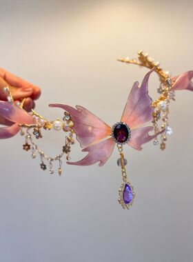 Halloween Chinese Hanfu Butterfly Hair Accessories 发饰