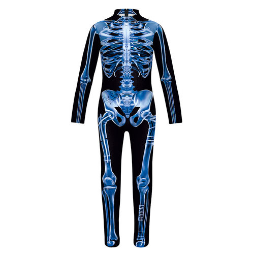 Halloween Creative Skeleton Children's jumpsuit演出连体服装 - 图2