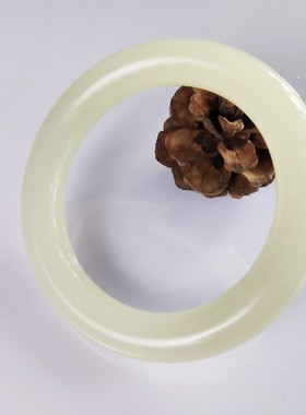 祥和玉品手镯国内鉴定复古青白玉