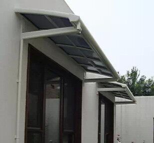 包邮雨篷 户外  铝合金棚 露台棚定制雨篷雨搭好晴铝型材窗蓬 - 图0