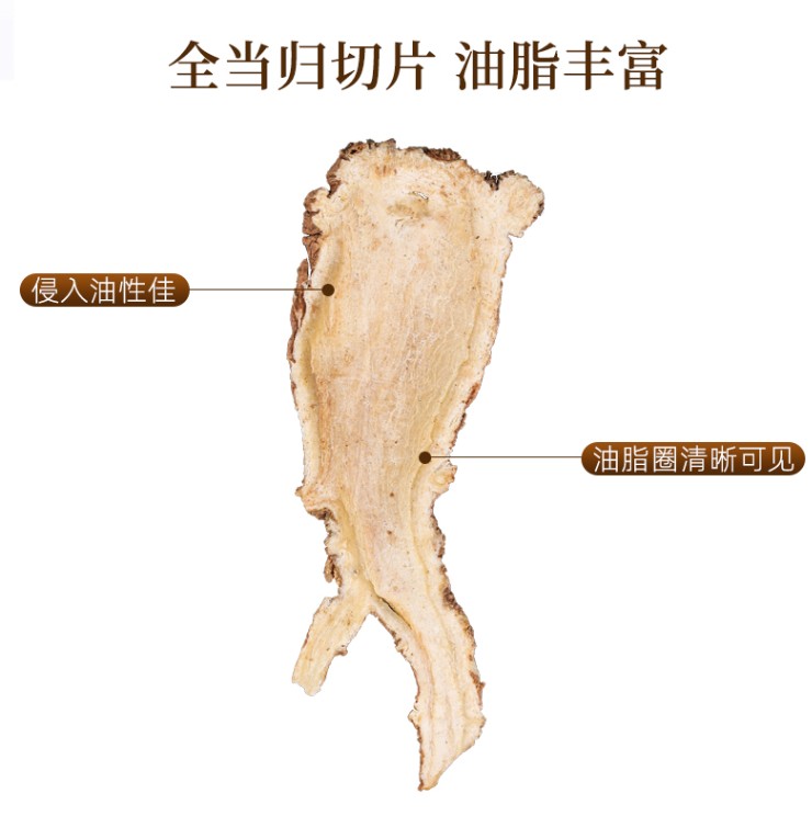 全当归500克 当归片 甘肃岷县当归个 全归 个子整条切片 - 图2