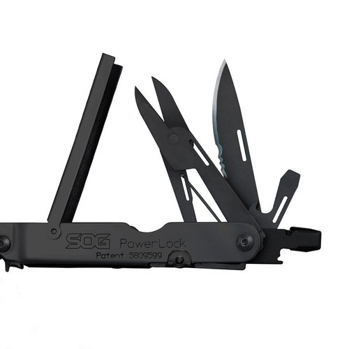 SOG 索格 B61/S61 多功能工具钳 组合工具钳 黑色/银色 终身质保 - 图1