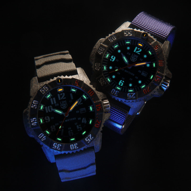 瑞士雷美诺时LUMINOX 3801.C海豹潜水军表户外男士夜光防水手表_虎窝淘