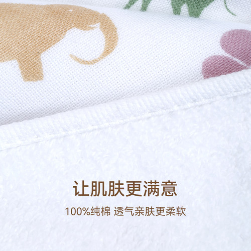 日本hoyo布艺河马纯棉毛巾礼盒套装2条装家用公司团购礼品伴手礼 - 图0