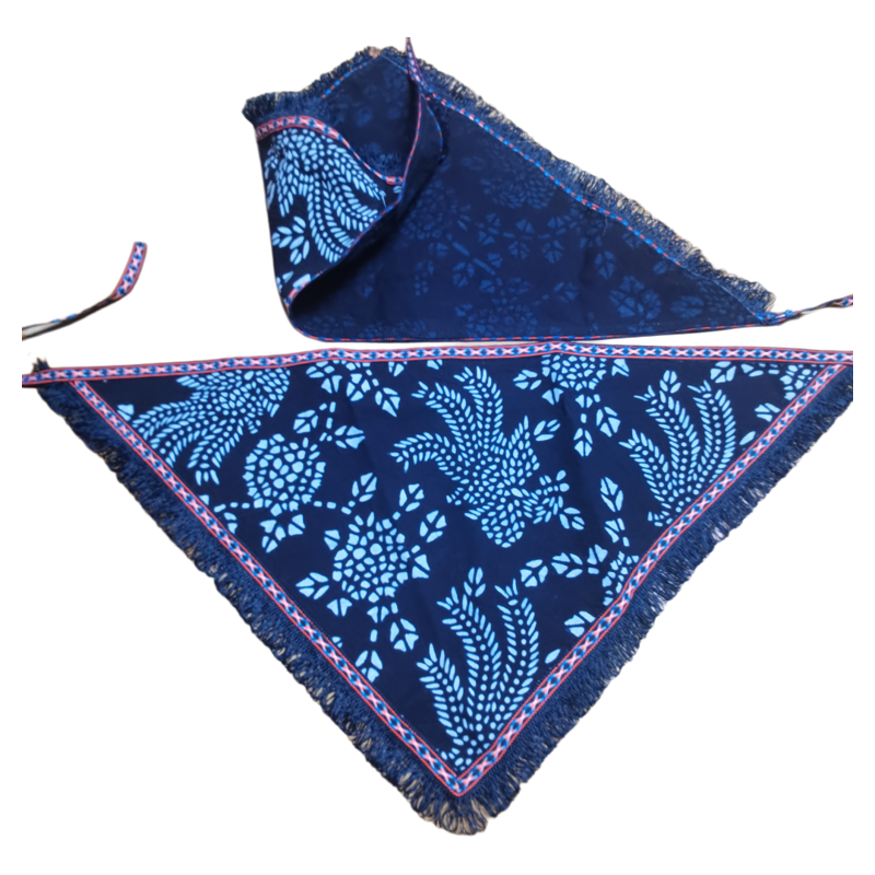 All-cotton ethnic style students study tea-picking clothing