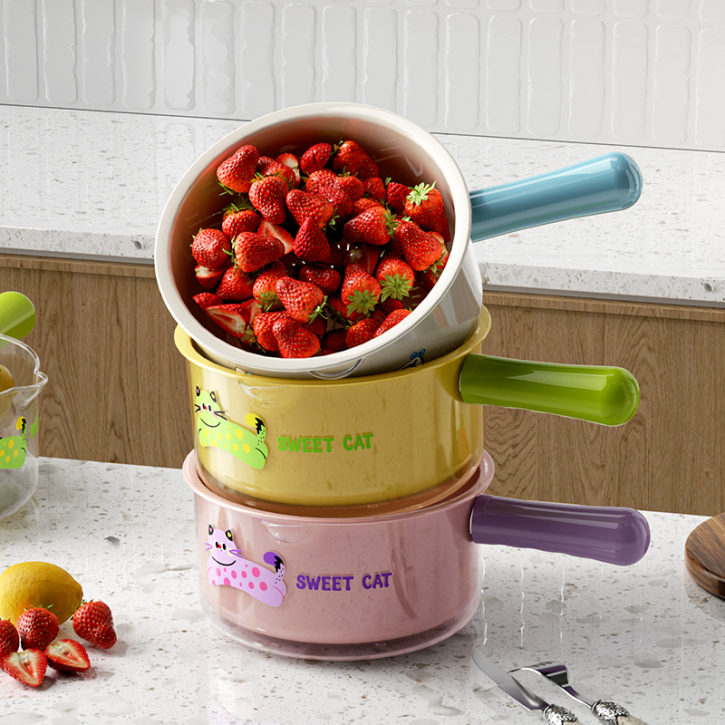 双层洗菜盆沥水篮食品级新款厨房滤水篮洗水果盘淘菜盆水舀洗菜篮,淘宝优惠券,粉丝福利购,淘宝优惠卷