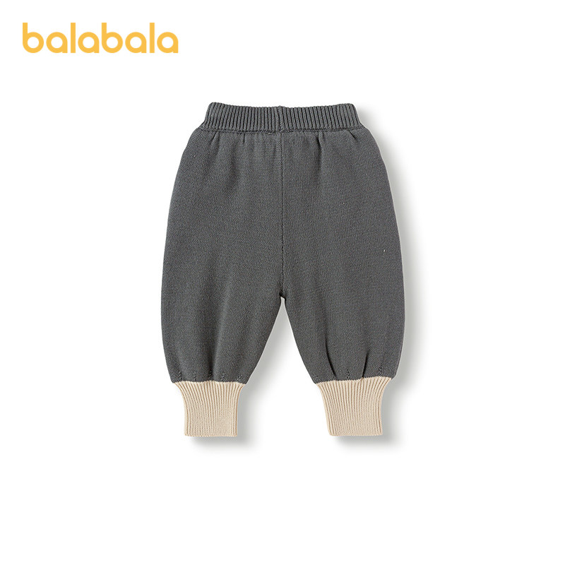 巴拉巴拉balaOne童装男女童长裤2025秋冬新款宝宝运动休闲裤加绒,淘宝优惠券,粉丝福利购,淘宝优惠卷