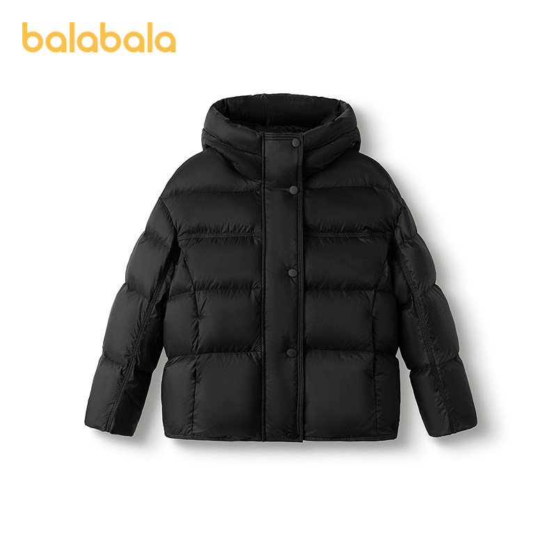 巴拉巴拉balaOne童装女童羽绒服2025年新款保暖外套上衣冬季时尚,淘宝优惠券,粉丝福利购,淘宝优惠卷