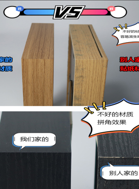 木框边条L型画框线条框线木质中空框线条盲盒收纳MDF相框线条批发