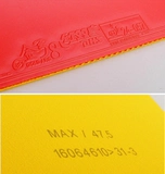 Красный двойной счастье золотой лук 8 настольный теннис упрямый пластиковый скорость упругая обратная пластиковая губка