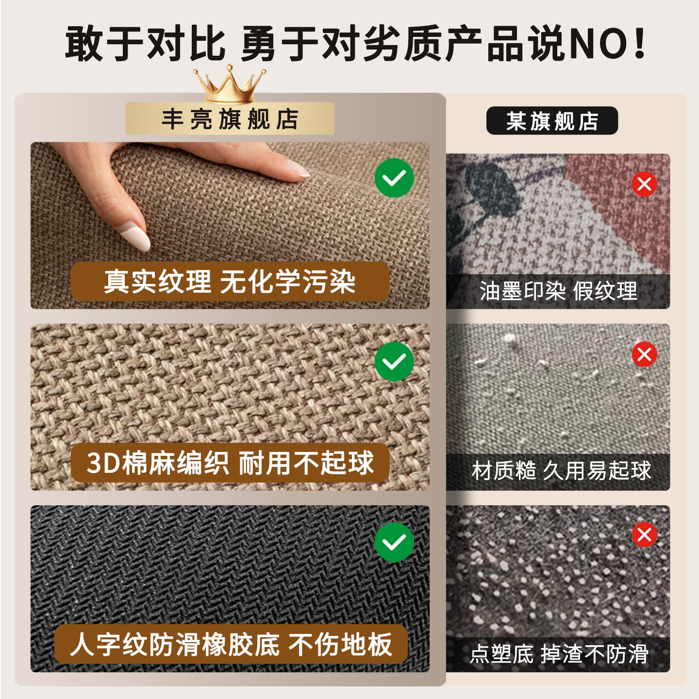 2026新款厨房地垫防滑防油脚垫家用吸水耐脏免洗地毯垫可擦防污垫,淘宝优惠券,粉丝福利购,淘宝优惠卷