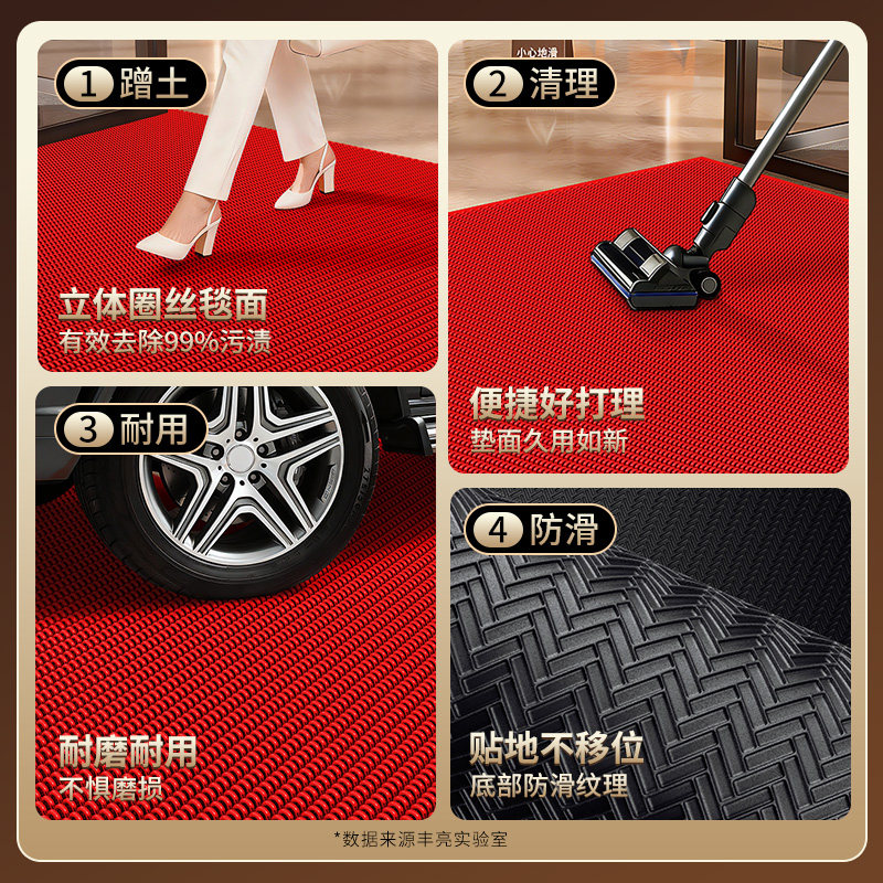 2026新款商用公司进门地垫室外耐脏防滑门垫高级免洗入户门外脚垫,淘宝优惠券,粉丝福利购,淘宝优惠卷