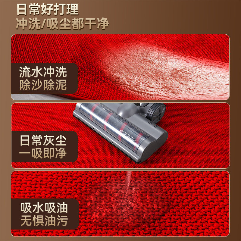 2026新款马年高质量入户门地垫家用红色耐脏脚垫进门蹭土防尘门垫,淘宝优惠券,粉丝福利购,淘宝优惠卷