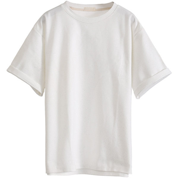 棉质短袖2020年夏季新款胖mm t恤 婷姿恬大码女装