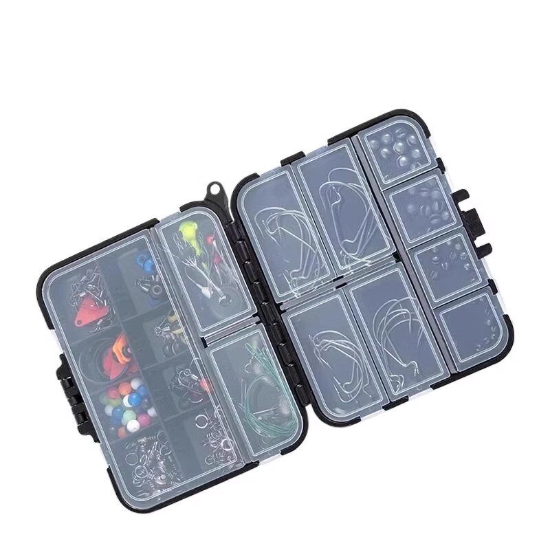 路亚小配件盒微物鱼钩别针渔具收纳盒便携双层迷你假饵亮片小号盒,淘宝优惠券,粉丝福利购,淘宝优惠卷