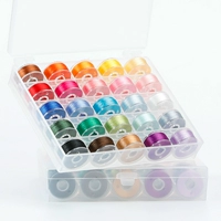 Шелковые шелковые нитки, кукла ручной работы, 25 цветов